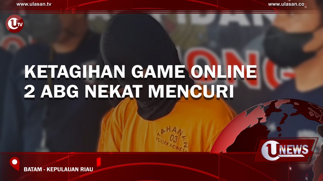 Ketagihan Game Online, 2 Abg Nekat Mencuri