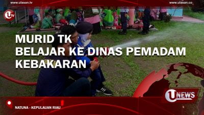 [Video] Murid TK Belajar ke Dinas Pemadam Kebakaran