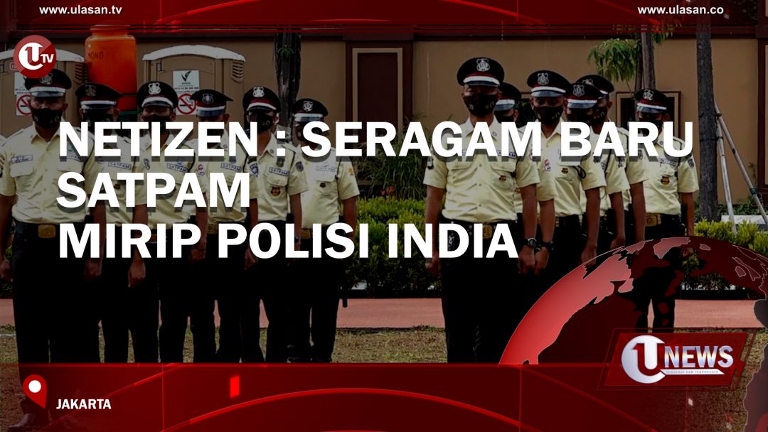 Netizen: Mirip Seragam Polisi India