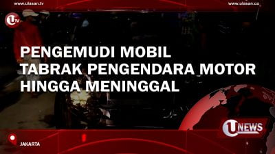 [Video] Pengemudi Mobil Tabrak Pengendara Motor Hingga Meninggal