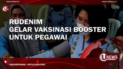 [Video] Rudenim Gelar Vaksinasi Booster Untuk Pegawai