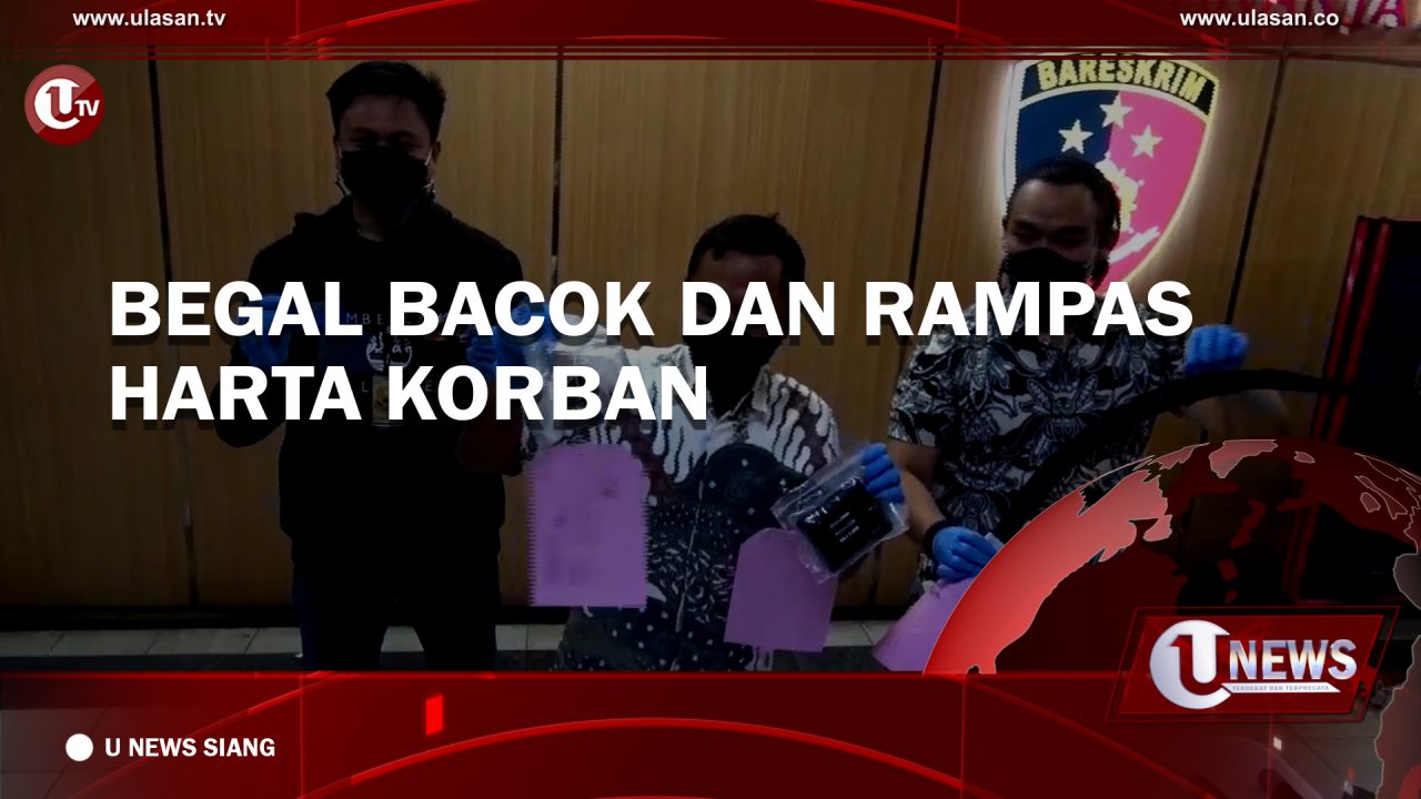 [Video] Begal Bacok dan Rampas Harta Korban