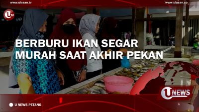 [Video] Berburu Ikan Segar Murah Saat Akhir Pekan