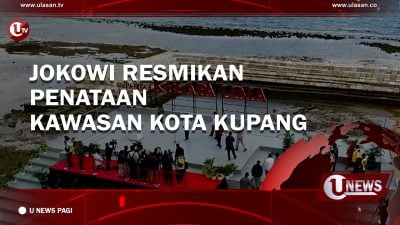 [Video] Jokowi Resmikan Penataan Kawasan Kota Kupang