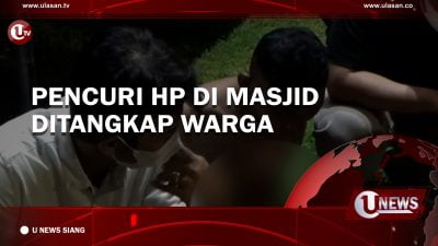 [Video] Pencurian HP di Masjid Ditangkap Warga