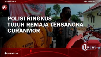 [Video] Polisi Ringkus Tujuh Remaja Tersangka Curanmor