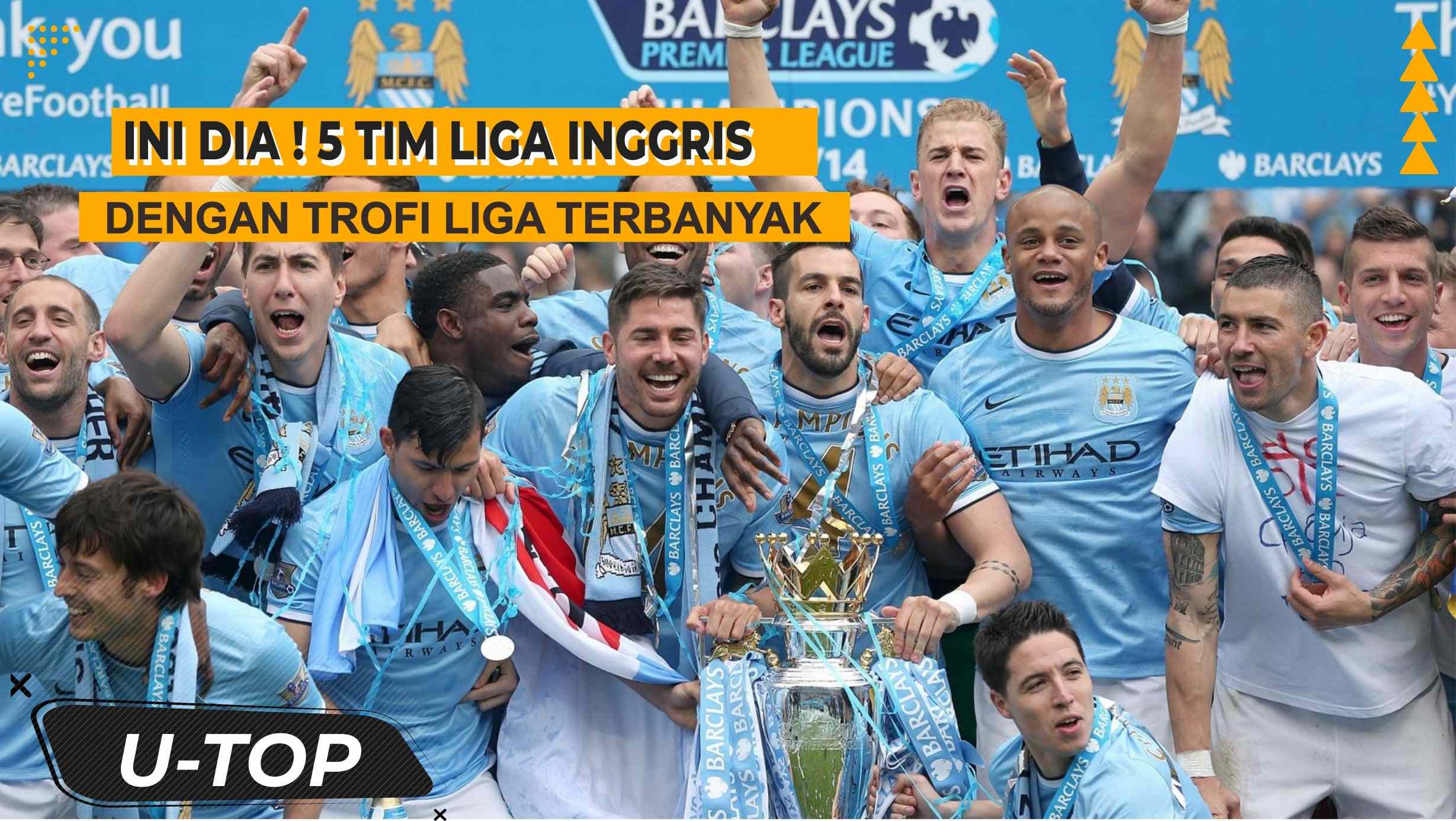 [Video] Ini Dia ! 5 Tim Liga Inggris Dengan Trofi Liga Terbanyak | UTOP