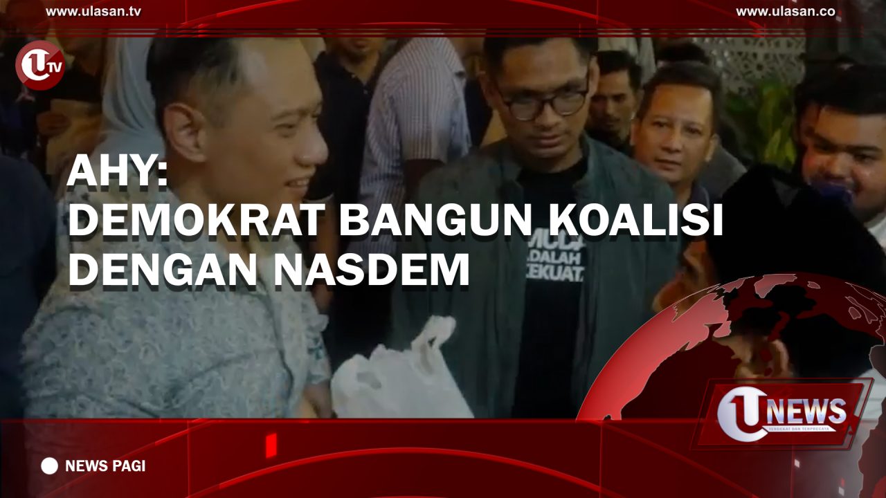 [Video] AHY: Demokrat Bangun Koalisi Dengan Nasdem
