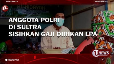 [Video] Anggota Polri di Sultra Sisihkan Gaji Dirikan LPA
