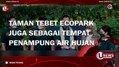 [Video] Anies Resmikan Taman Tebet Ecopark