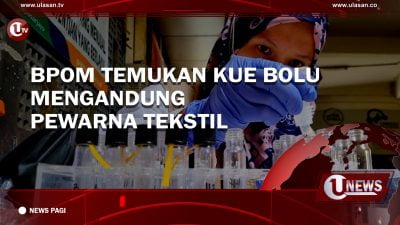 [Video] BPOM Temukan Kue Bolu Mengandung Pewarna Tekstil