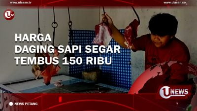 [Video] Harga Daging Sapi Segar Tembus 150 Ribu