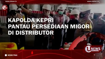 [Video] Kapolda Kepri Pantau Persediaan Migor di Distributor
