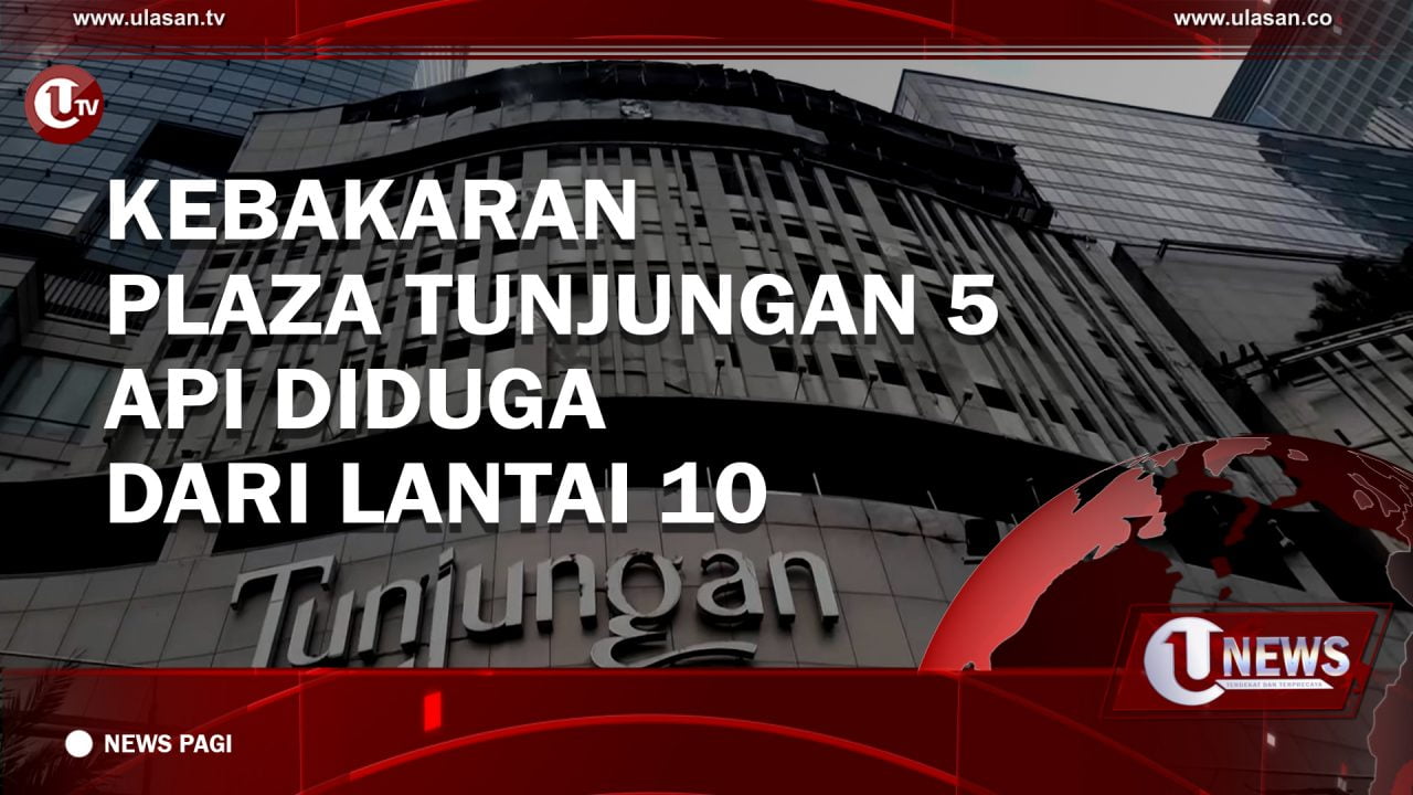 [Video] Kebakaran Tunjungan Plaza 5, Api Diduga dari Lantai 10