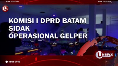 [Video] Komisi I DPRD Batam Sidak Operasional Gelper