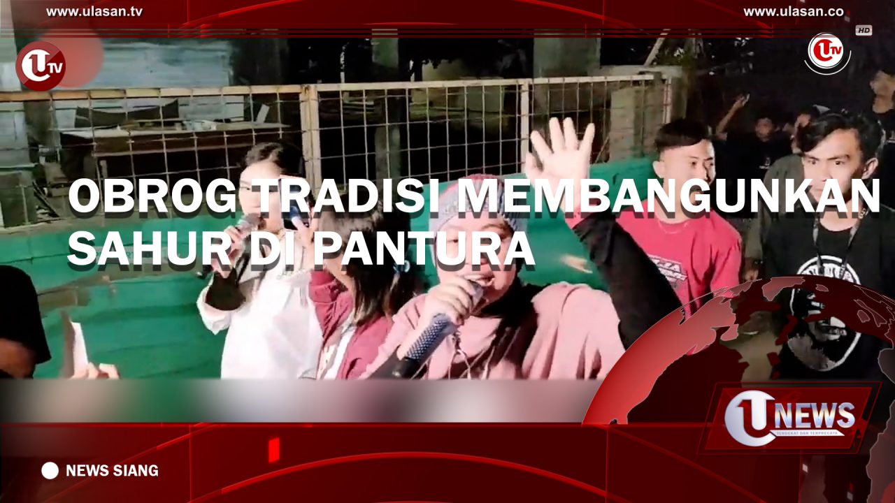 [Video] Obrog Tradisi Membangunkan Sahur di Pantura