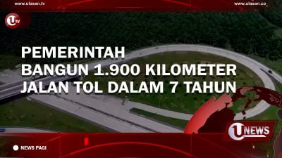 [Video] Pemerintah Bangun 1.900 Kilometer Jalan Tol Dalam 7 Tahun