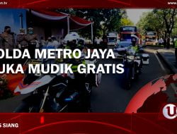 [Video] Polda Metro Jaya Buka Mudik Gratis