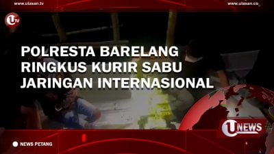 [Video] Polresta Barelang Ringkus Kurir Sabu Jaringan Internasional