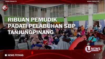 [Video] Ribuan Pemudik Padati Pelabuhan SBP Tanjungpinang