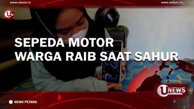 [Video] Sepeda Motor Warga Raib Saat Sahur