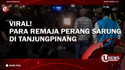 [Video] Viral! Para Remaja Perang Sarung di Tanjungpinang