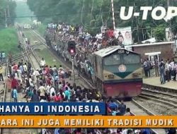 [Video] TAK HANYA DI INDONESIA, 5 NEGARA INI JUGA MEMILIKI TRADISI MUDIK | U-TOP