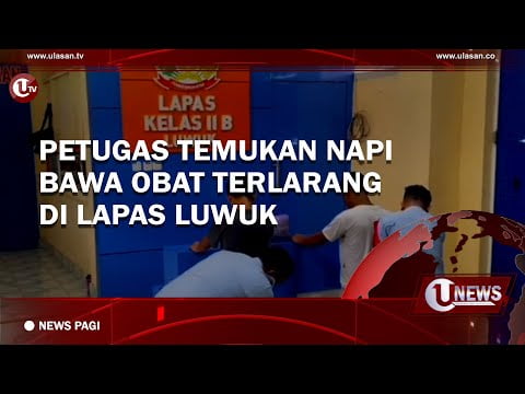 [Video] Petugas Temukan Napi Bawa Obat Terlarang di Lapas Luwuk