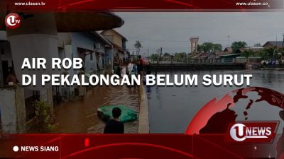 [Video] Air Rob di Pekalongan Belum Surut