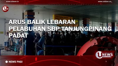[Video] Arus Balik Lebaran, Pelabuhan SBP Tanjungpinang Padat