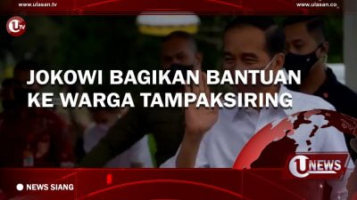 [Video] Jokowi Bagikan Bantuan ke Warga Tampaksiring