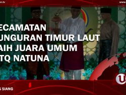[Video] Kecamatan Bunguran Timur Laut Raih Juara Umum MTQ Natuna