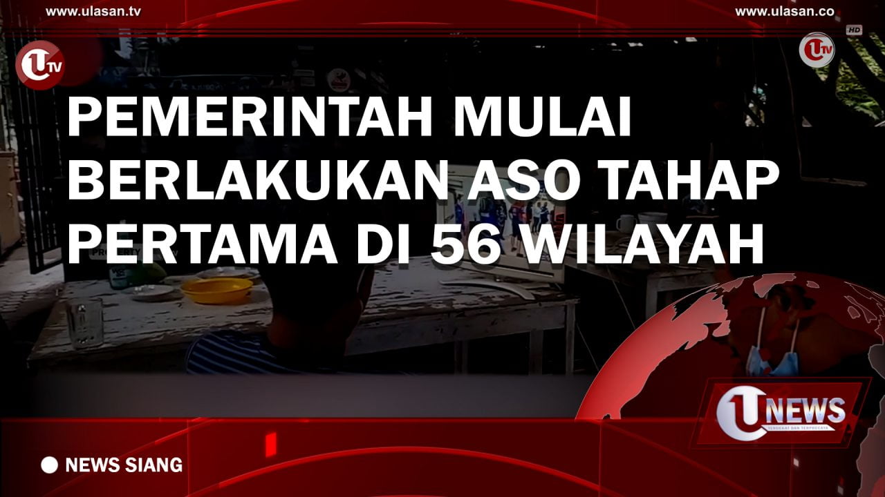 [Video] Pemerintah Mulai Berlakukan ASO Tahap Pertama di 56 Wilayah