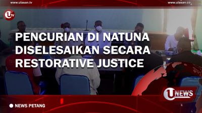 [Video] Pencurian di Natuna Diselesaikan Secara Restorative Justice