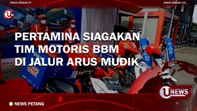 [Video] Pertamina Siagakan Tim Motoris BBM di Jalur Arus Mudik
