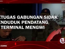 [Video] Petugas Gabungan Sidak Penduduk Pendatang Di Terminal Mengwi