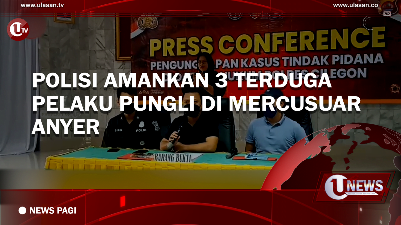 [Video] Polisi Amankan 3 Terduga Pelaku Pungli di Mercusuar Anyer