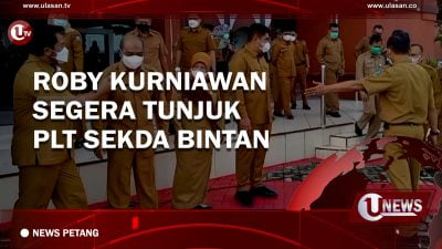 [Video] Roby Kurniawan Segera Tunjuk PLT Sekda Bintan