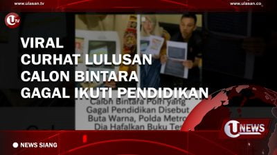 [Video]  Viral, Curhat Lulusan Calon Bintara Gagal Ikuti Pendidikan