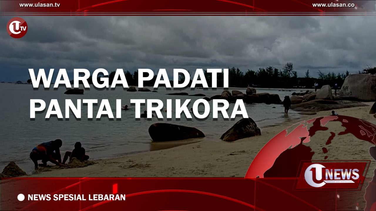 [Video] Warga Padati Pantai Trikora