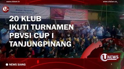 [Video] 20 Klub Ikuti Turnamen PBVSI Cup I Tanjungpinang
