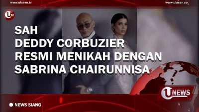 [Video] Sah, Deddy Corbuzier Resmi Menikah Dengan Sabrina Chairunnisa