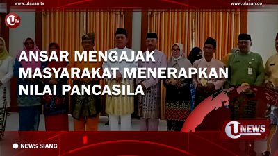 [Video] Ansar Mengajak Masyarakat Menerapkan Nilai Pancasila