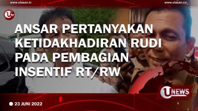 [Video] Ansar Pertanyakan Ketidakhadiran Rudi Pada Pembagian Insentif RT/RW