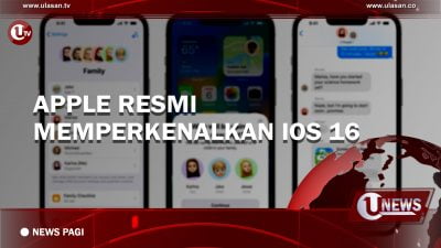 [Video]Apple Resmi Memperkenalkan Ios 16