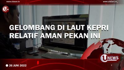 [Video] Gelombang Di Laut Kepri Relatif Aman Pekan Ini