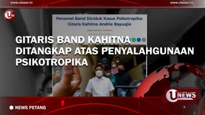 [Video] Gitaris Band Kahitna Ditangkap Atas Penyalahgunaan Psikotropika