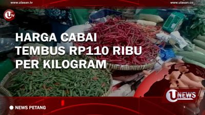 [Video] Harga Cabai Tembus Rp110 Ribu Per Kilogram