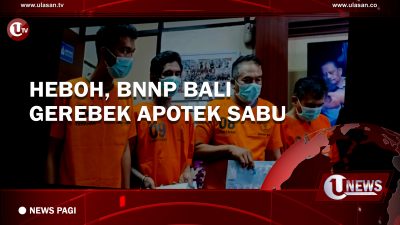 [Video] Heboh, BNNP Bali Gerebek Apotek Sabu