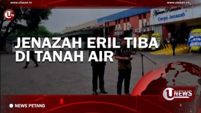 [Video] Jenazah Eril Tiba di Tanah Air